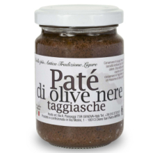 PATE' DI OLIVE NERE TAGGIASCHE 130 gr